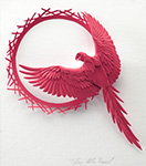 Tiffany Miller Russell - Paper Sculpture - Tropics Rising