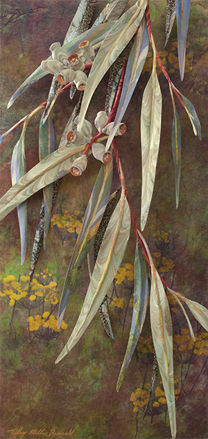Tiffany Miller Russell - Eucalypt - Cut Paper Sculpture