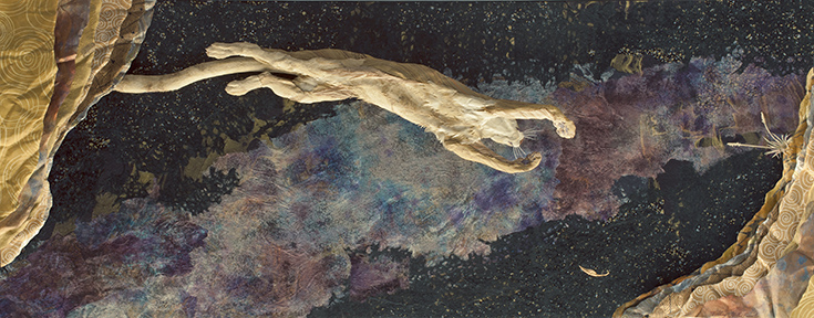 Tiffany Miller Russell  - Flight - Cut Paper Sculpture