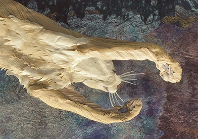 Tiffany Miller Russell - Flight - Cut Paper Sculpture
