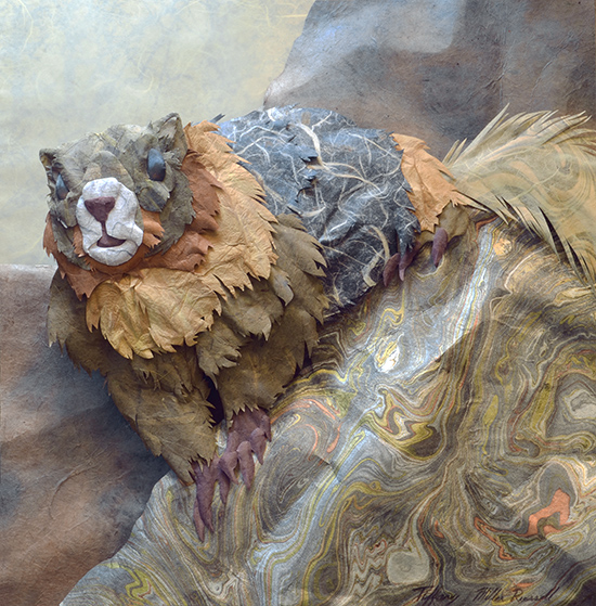 Tiffany Miller Russell - Lookout - Cut Paper Sculpture